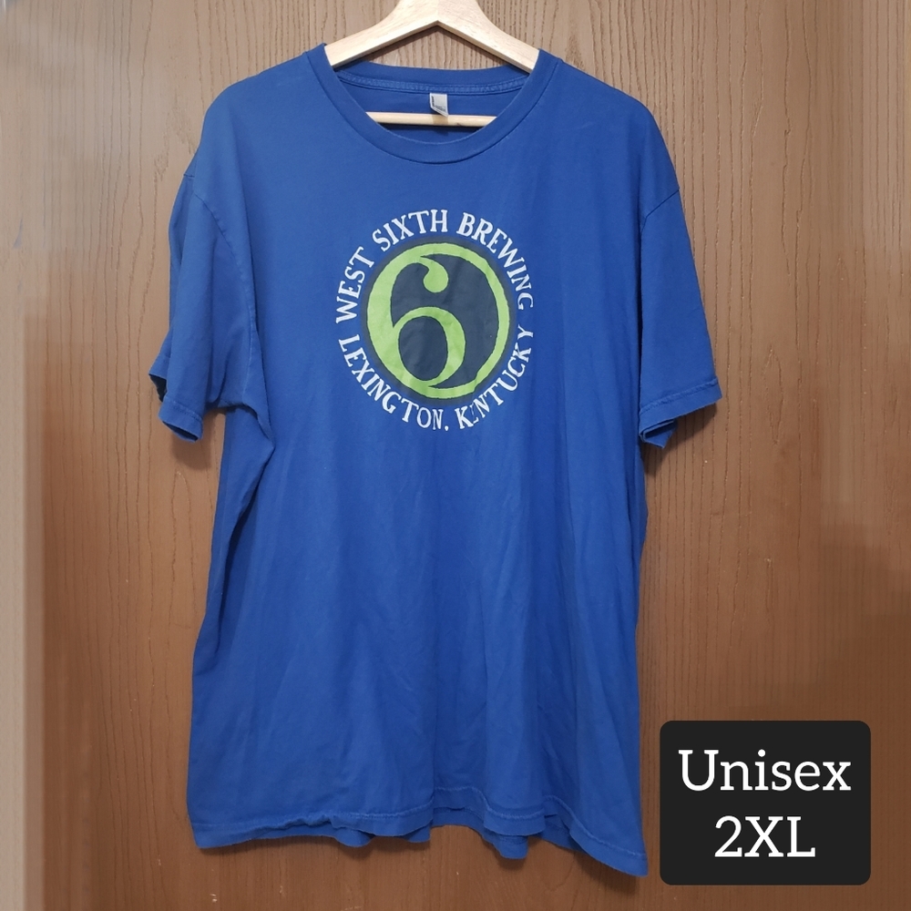 West Sixth Brewing Co t-shirt, Men's 2XL